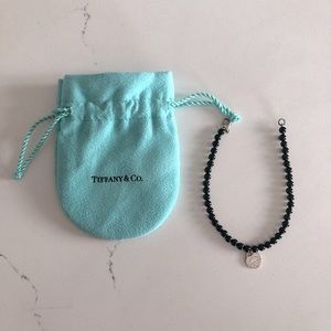 Tiffany black onyx bracelet